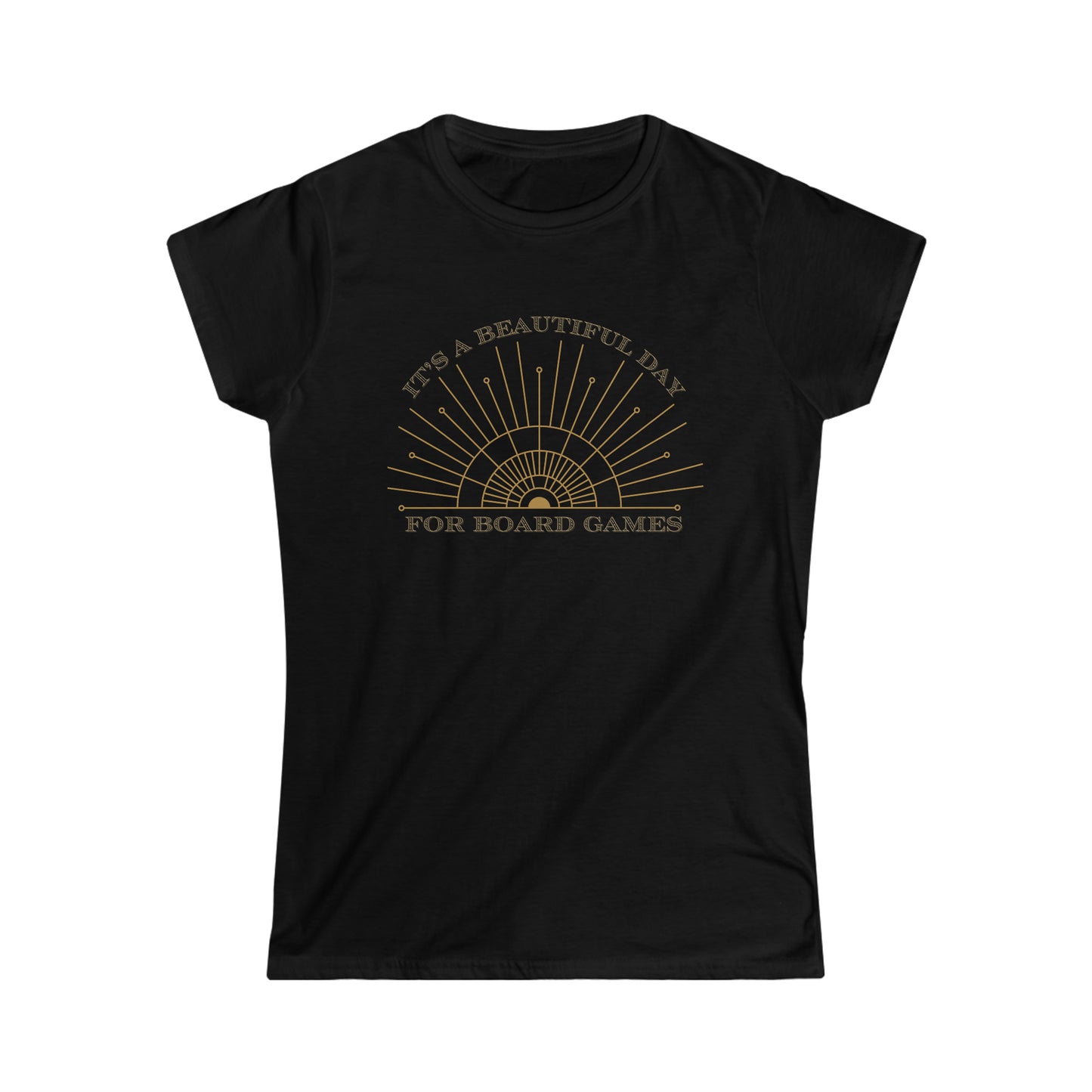 Board Game T Shirts - Slim fit - It's a beautiful day for board games