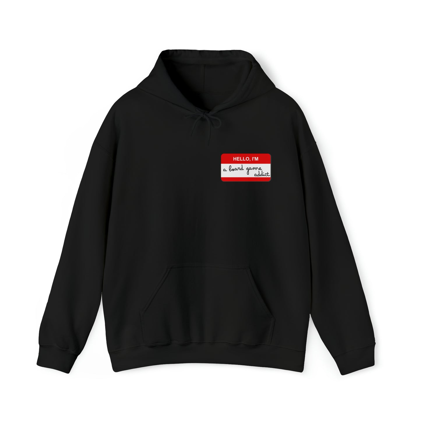Gaming Hoodies - "Hello I'm a board game addict" hoodie