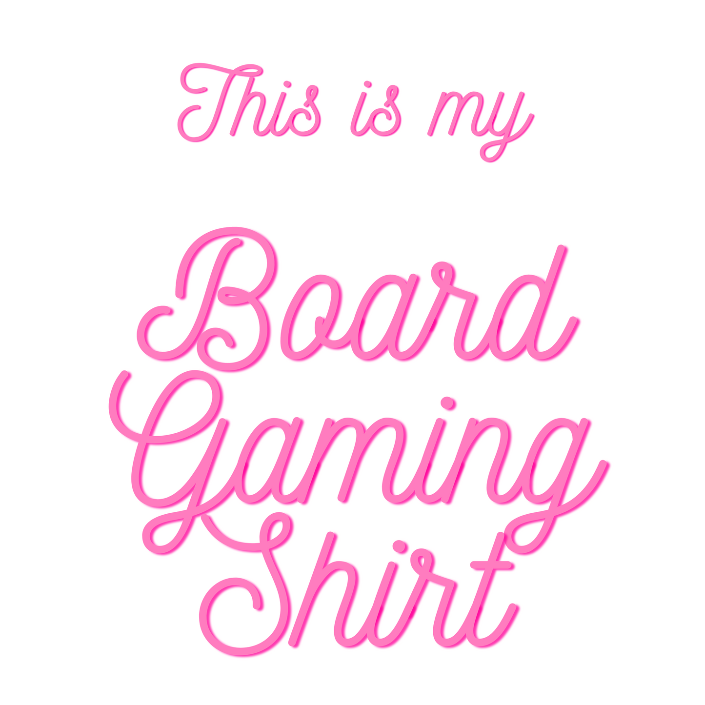 Board Game T Shirts - Slim fit - This is my Board Gaming Shirt