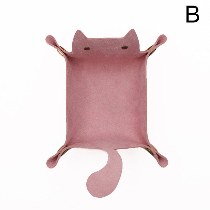 Board Game Accessory - Cat Shaped Collapsible Token Tray
