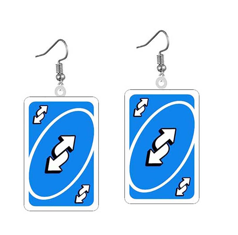 Card based Acrylic Earrings | Board Gamer Gift | Card player Gift